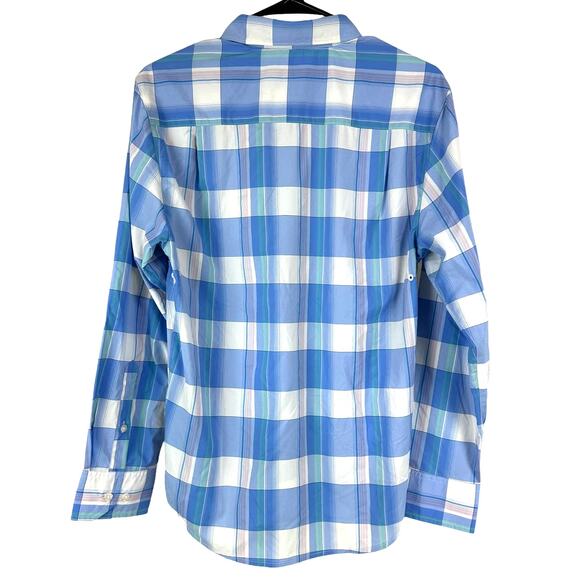 Tommy Bahama NWT Siesta Key Brisbane Plaid IslandZone Shirt Size XS Lightweight - Picture 3 of 11